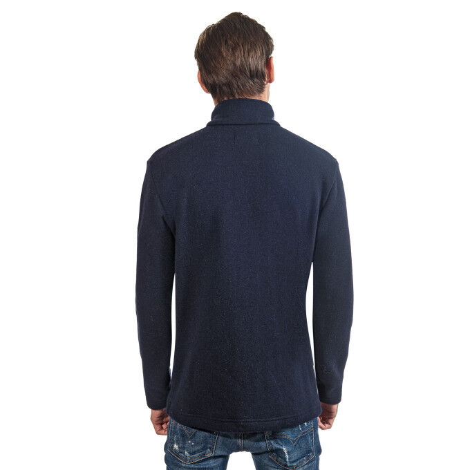 PAUL VESTE MARINE CROIX ROUGE