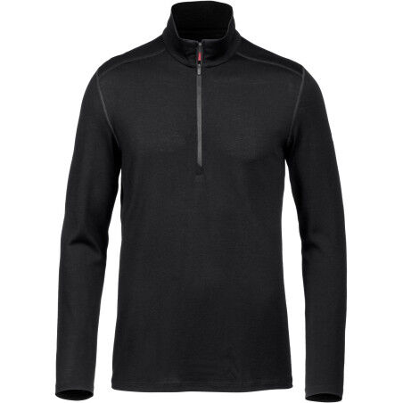 Pull Icebreaker 260 TECH LS HALF ZIP Black