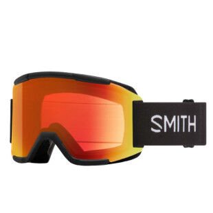 Smith SQUAD Black photochromic red mirror ski mask
