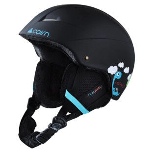 Casque de ski Cairn ANDROMED J  Black dinosaur