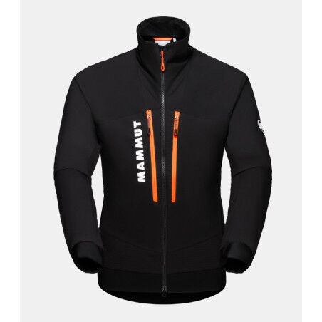 Veste Mammut AENERGY IN HYBRID JACKET MEN Noir/Orange