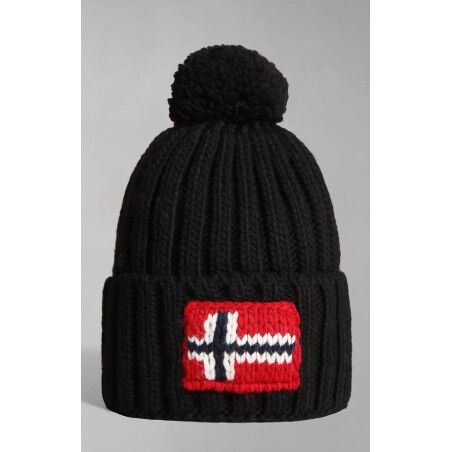 Gorra de Napapijri BONNET SEMIURY 5 NEGRA