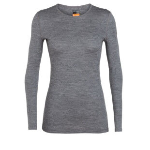 Icebreaker W 200 OASIS LS CREWE Gritstone underwear