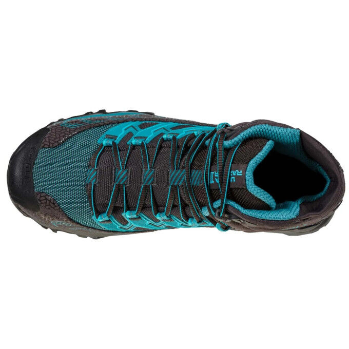 La Sportiva ULTRA RAPTOR II MID WIDE WOMAN GTX Carbon Topaz Women's Hiking Shoe