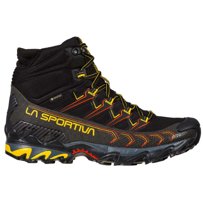 La Sportiva ULTRA RAPTOR II MID WIDE GTX Black/Yellow hiking boots