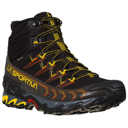 La Sportiva ULTRA RAPTOR II MID WIDE GTX Black/Yellow hiking boots