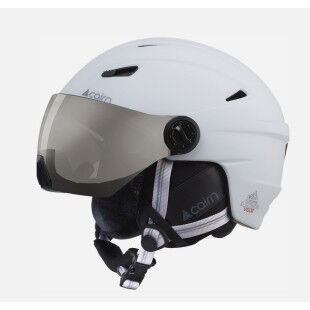 Cairn ELECTRON VISOR S3 MAT ski helmet white