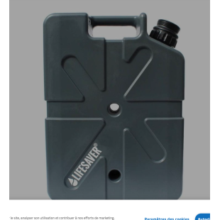 JERRYCAN LIFESAVER 20000UF GREY 18L