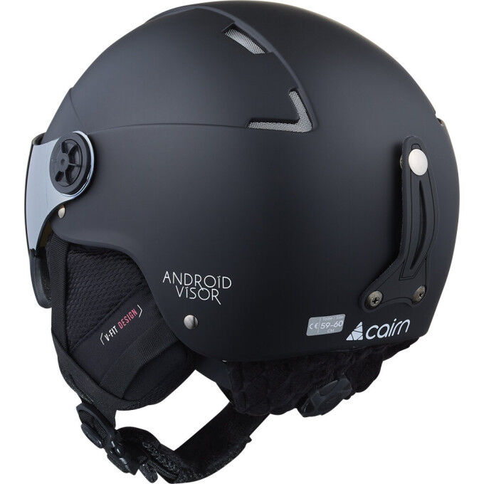 ANDROID VISOR MAT BLACK