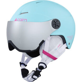 (ok)Casque de ski Cairn ANDROID VISOR J TURQUOISE NEON PINK