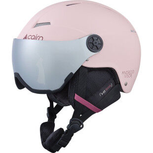 Casco de esquí con visera Cairn ANDROID VISOR powder pink - Speck-Sports