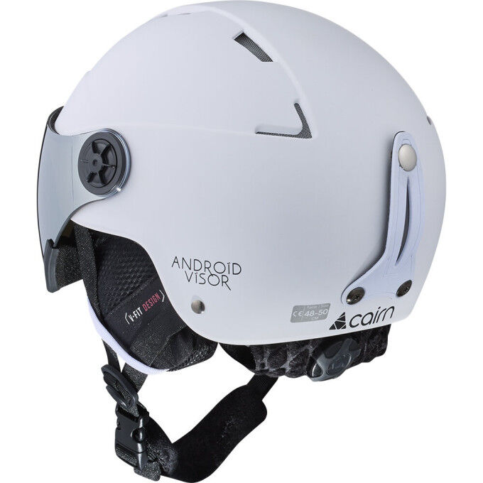 ANDROID VISOR J MAT WHITE