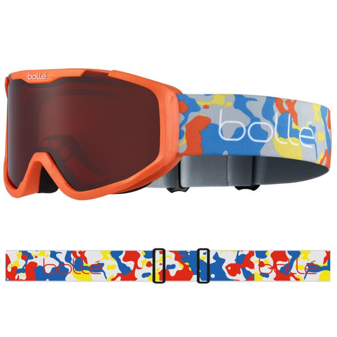 Ski goggles Bollé ROCKET ORANGE MATTE ROSY BRONZE CAT