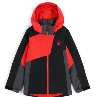 Veste de ski Garçon Spyder AMBUSH Black