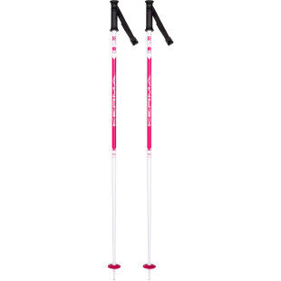 Bastones de esquí Kerma VECTOR Rosa/Blanco