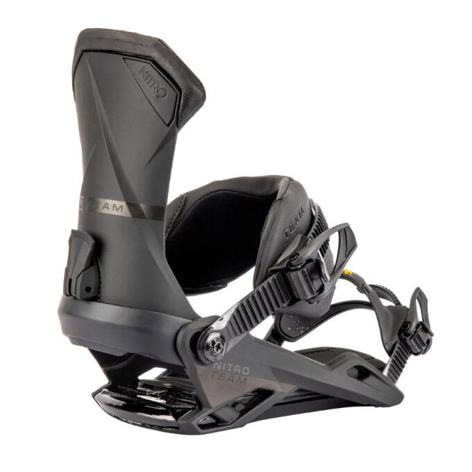 Nitro TEAM Ultra Black Snowboard Bindings