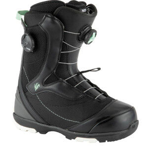 Boots de snowboard Nitro CYPRESS BOA DUAL Black Mint