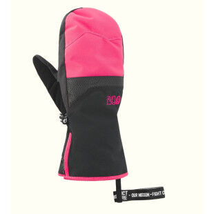 Picture KALI MITTS Hibiscus ski mitten