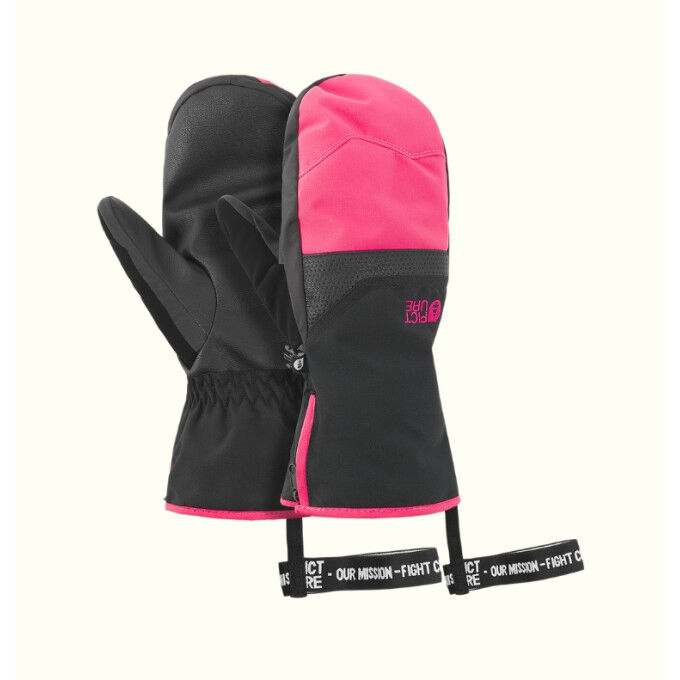 Picture KALI MITTS Hibiscus ski mitten