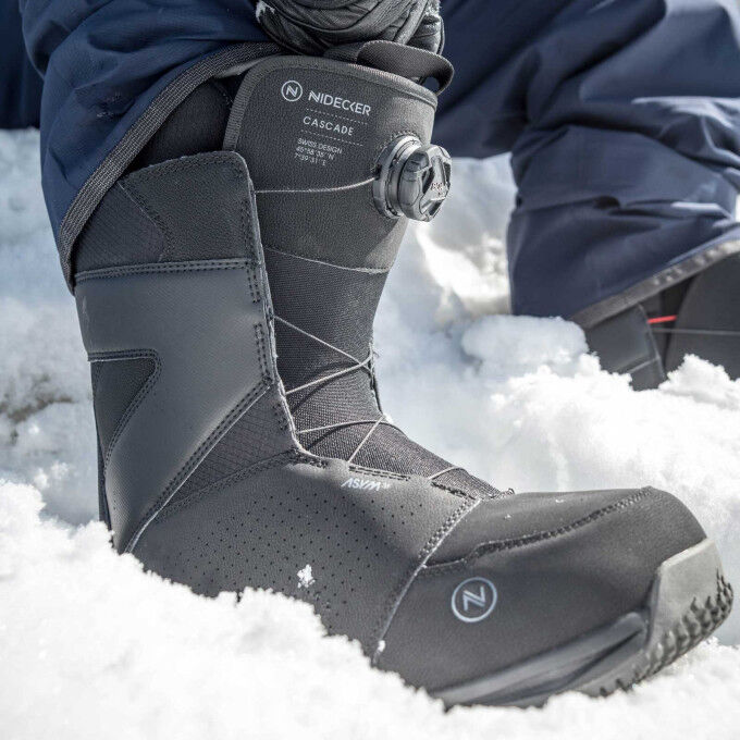 Boots de snowboard Nidecker NDK BOOTS CASCADE Black
