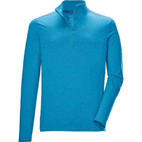 Killtec Maglia Termica Uomo Con Colletto Alto E Cerniera - Funzionale In Carbonio Per Attività Invernali - Morbida E Elasticizzata - 4