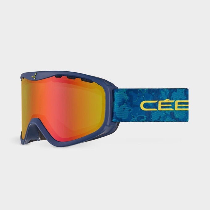 Cébé RIDGE OTG Ski Mask PC VARIO PERFO AMBER FLASH RED