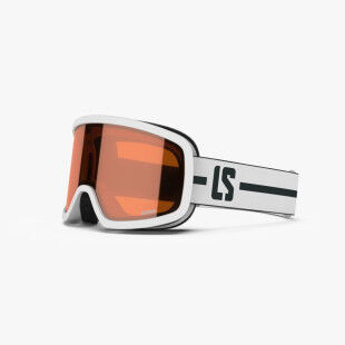 Loubsol LS MK LS2 BLANC ESS PH ORA 13 Essentiel Blanc/Orange Women's Ski Goggle