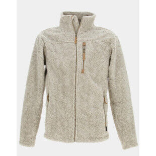Angèle KIRUNA Beige softshell-fleece jacket