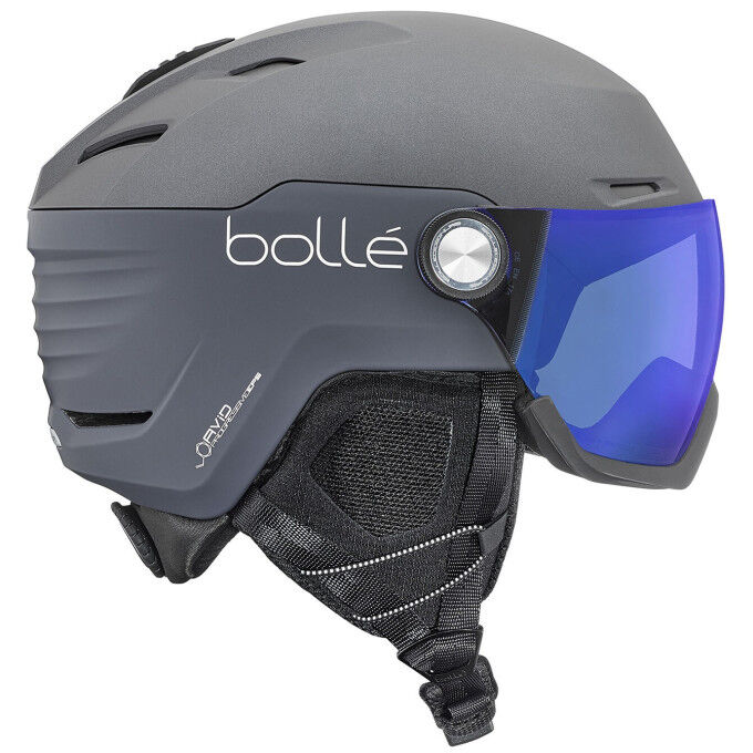 Bolle V-RYFT PURE Ski Helmet - CAT 1 TO 3 Grey Matte/Photochromic Blue