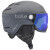Bolle V-RYFT PURE Ski Helmet - CAT 1 TO 3 Grey Matte/Photochromic Blue