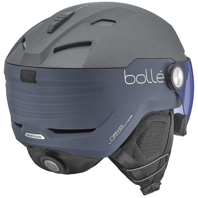 Bolle V-RYFT PURE Ski Helmet - CAT 1 TO 3 Grey Matte/Photochromic Blue