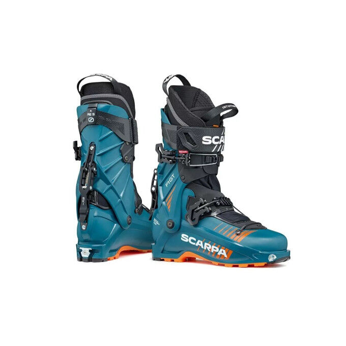 Botas esquí Scarpa F1 GT PETROL naranja