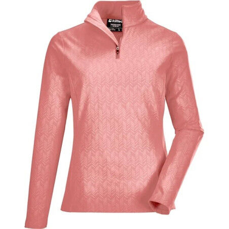 Camiseta de manga larga para mujer Killtec KSW 204 WMN LS SHRT Rosa claro