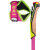 Bastones de esquí Lexi PRC 750 LADY NeoPink/NeonYellow/Black para mujer