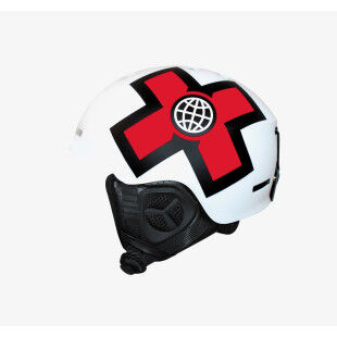 XGAMES Prosurf Helmet WHITE/RED