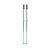 K2 BOYS SPROUT SEAFOAM ski poles