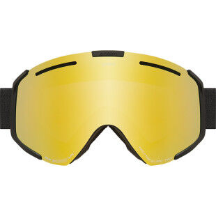 Men's ski mask Cairn GENESIS CLX3I Mat Black Gold