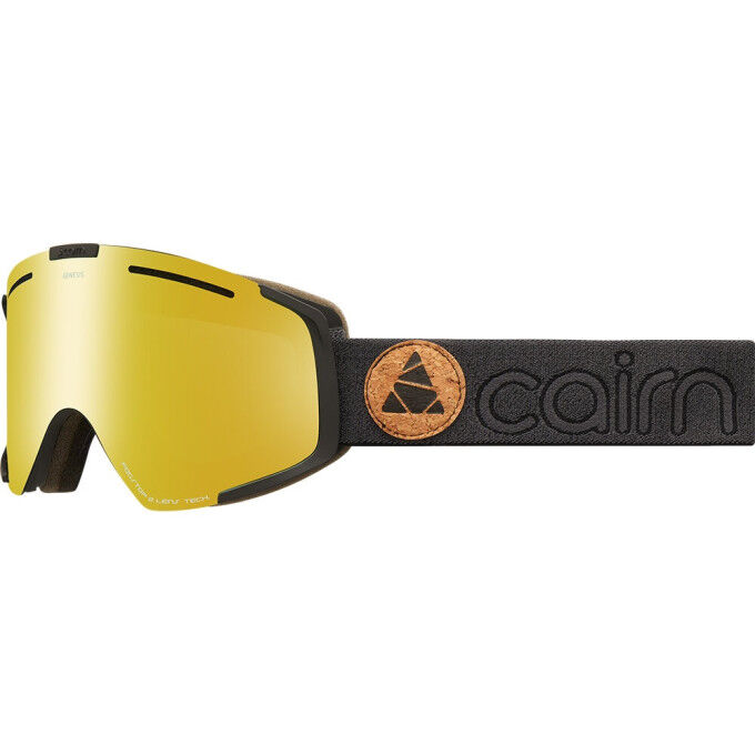 Pasamontañas hombre Cairn GENESIS CLX3I Mat Black Gold