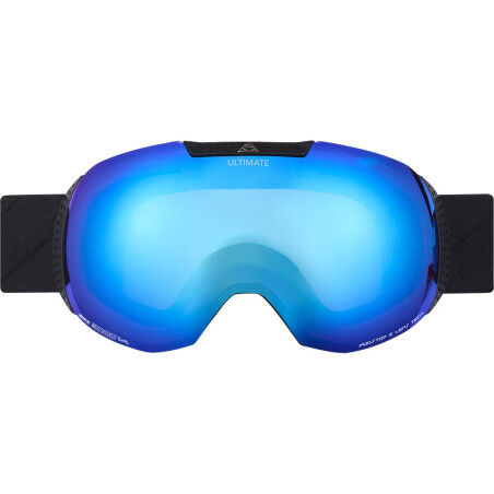 Unisex ski mask Cairn ULTIMATE SPX3000[IUM] Mat Black Blue