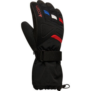 Cairn ROCKY J C-TEX Black Patriot Junior Ski Gloves