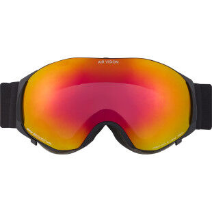 Ski mask Cairn AIR VISION SPX3000 [IUM] Mat Black Orange