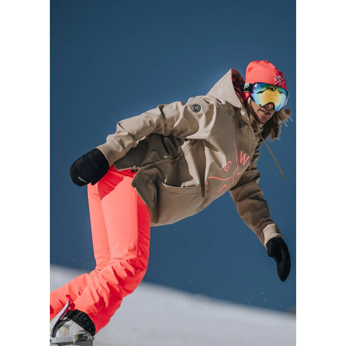Pantalones esquí Watts BARDO Fluo Pink Mujer