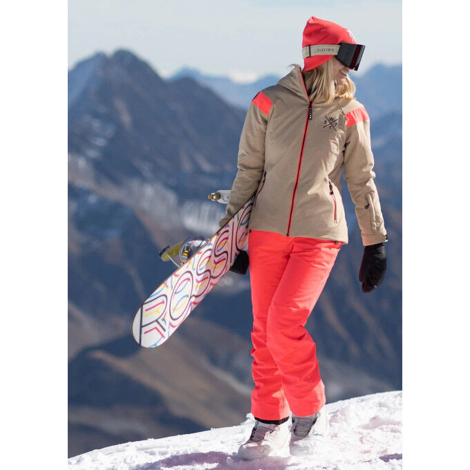 Pantalon de ski Watts BARDO Fluo Pink