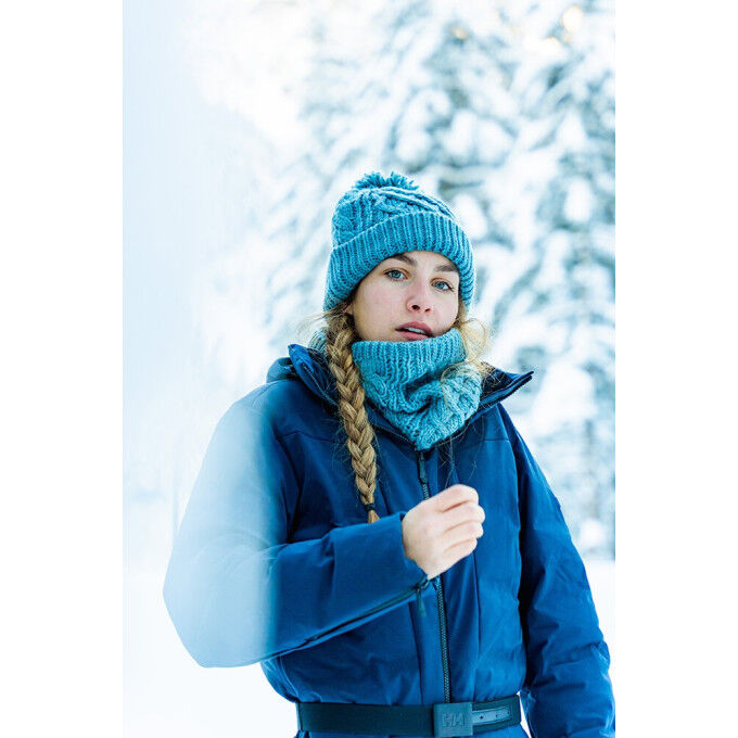 Jersey de cuello Cairn LIANE para mujer Sage