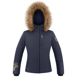 Veste de ski Poivre Blanc ACTIVE STRETCH SKI JACKET Junior Fancy Gothic Blue 2