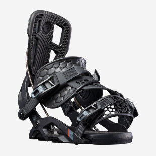 Flow BNG FUSE HYBRID BLACK snowboard binding-RECOVERED 2023