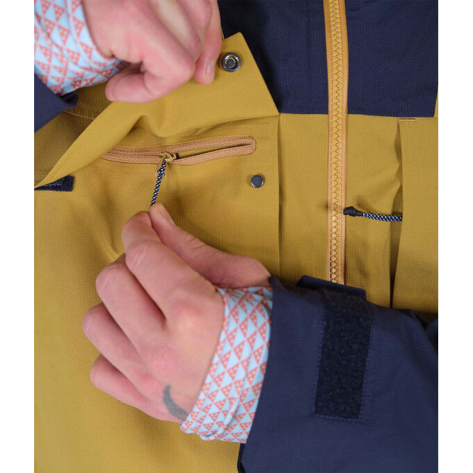 Black Crows ORA XPORE SECTION Dark Blue/Gold ski jacket