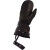Sidas ULTRA HEAT BOOST MITTEN WOMEN Black heated ski mittens
