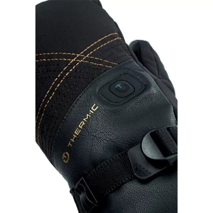 Therm-ic ULTRA HEAT BOOST MITTEN WOMEN Negro guantes de esquí con calefacción