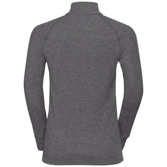 Camiseta de esquí para niño con cuello alto y mangas largas 1/2 ZIP de Odlo